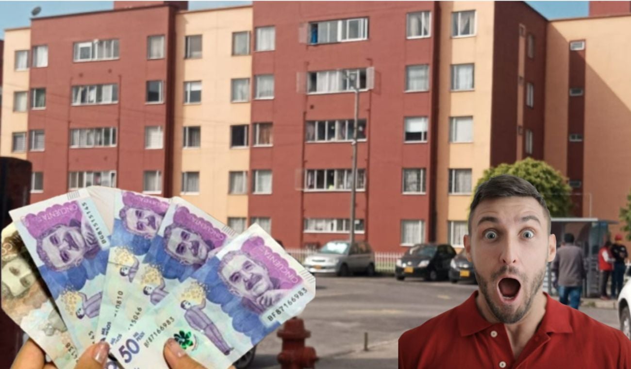 Conjunto, billetes y persona sorprendido