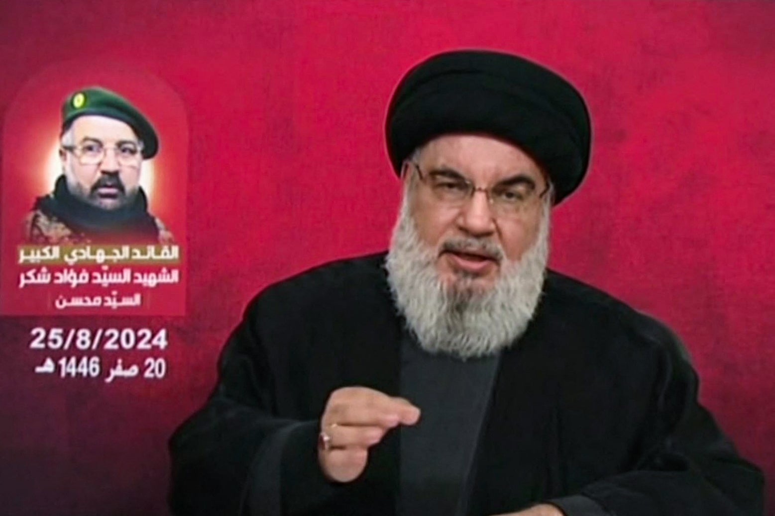 Hassan Nasrallah, líder de Hezbolá