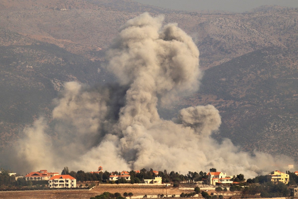 Bombardeos en Líbano