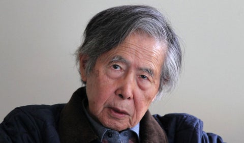 Alberto Fujimori, expresidente de Perú