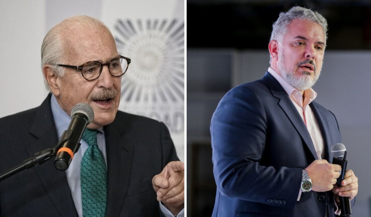 Andrés Pastrana e Iván Duque