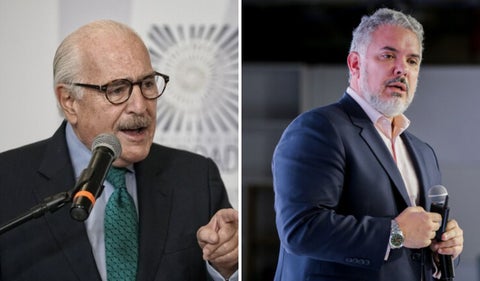 Andrés Pastrana e Iván Duque
