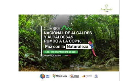 Cumbre Nacional de alcaldes 2024