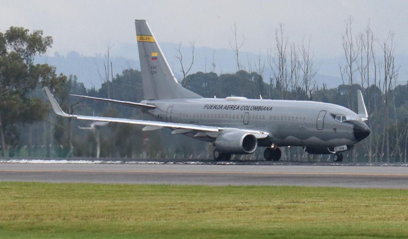 Avión de la FAC