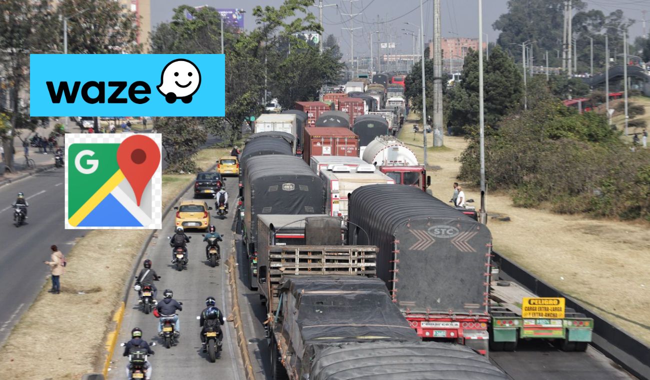 Bloqueos en Bogotá