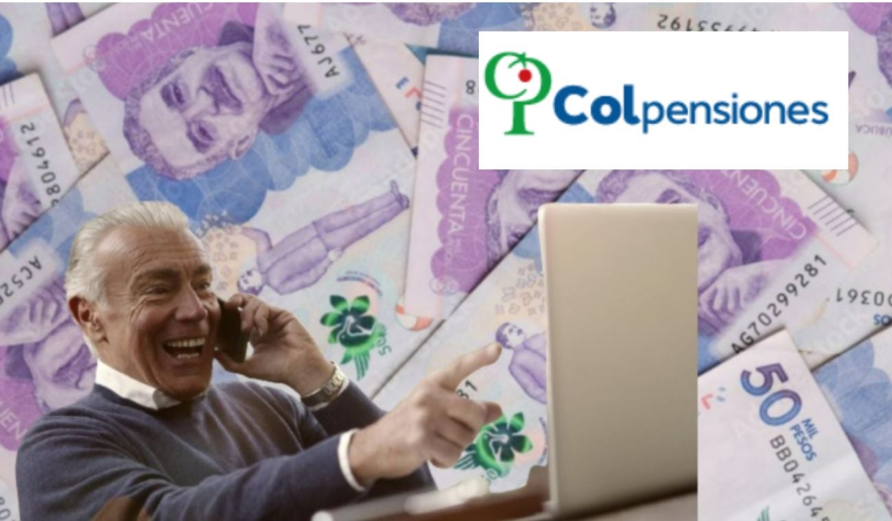 Billetes, adulto mayor feliz