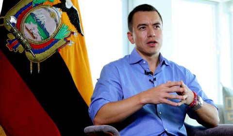 Presidente de Ecuador, Daniel Noboa