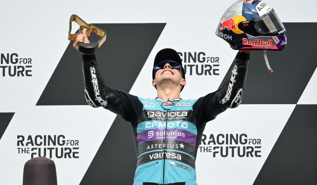 David Alonso fue cuarto en el GP de Aragón