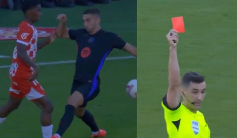 Falta sobre Yaser Asprilla