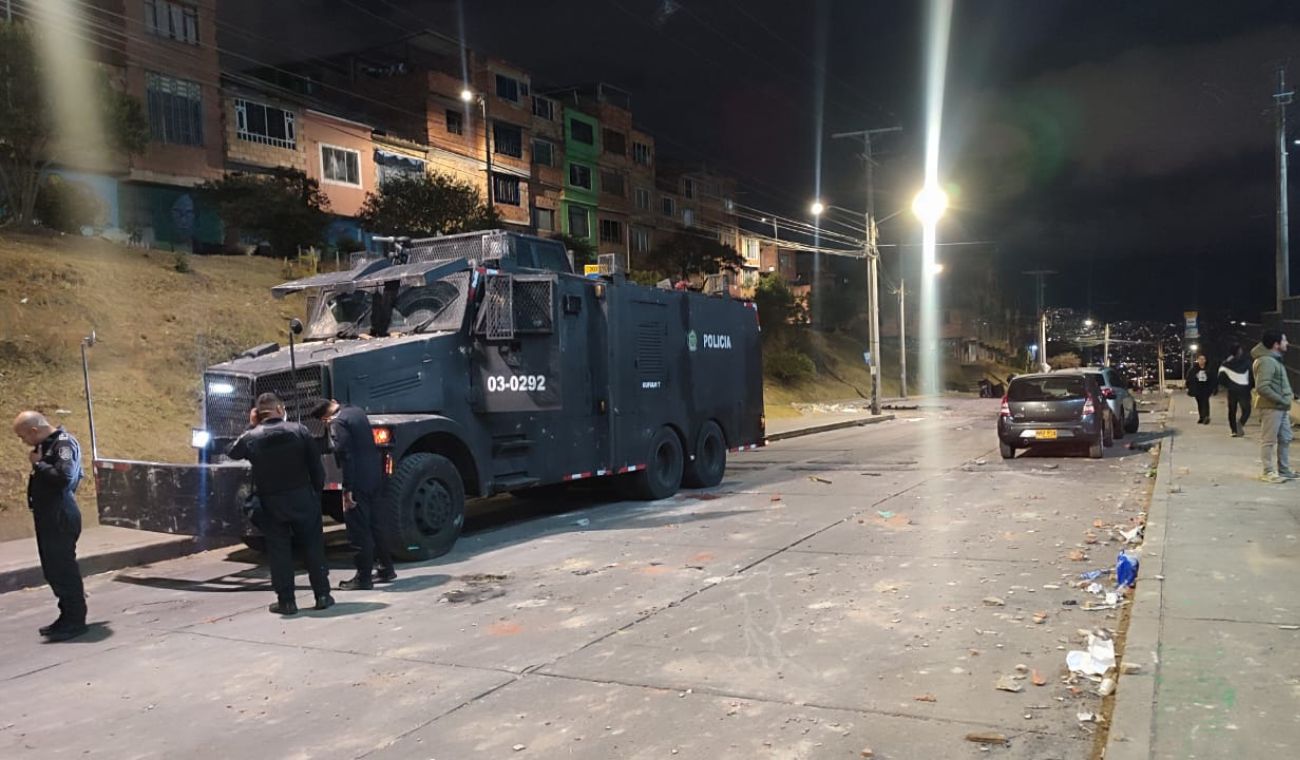 Disturbios en Ciudad Bolívar