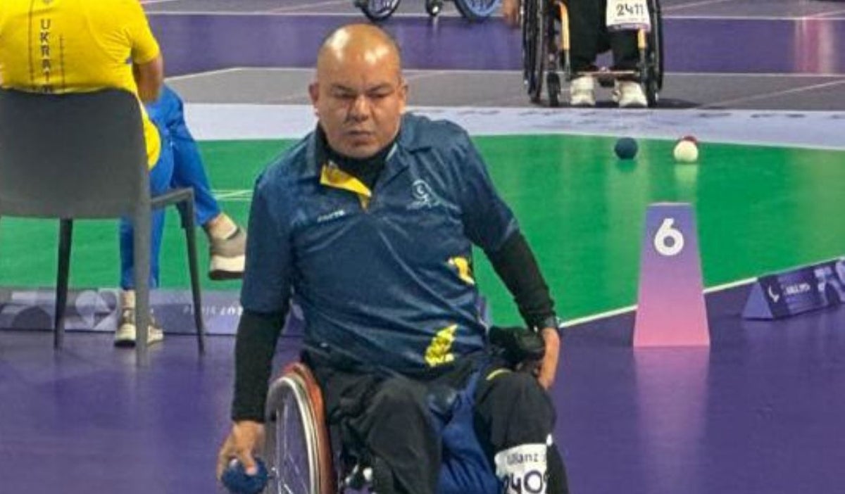Edilson Chica en los Juegos Paralímpicos 2024