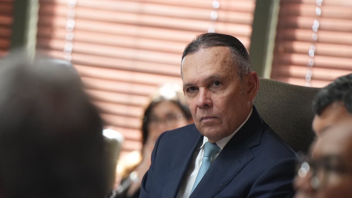 Efraín Cepeda, presidente del Senado