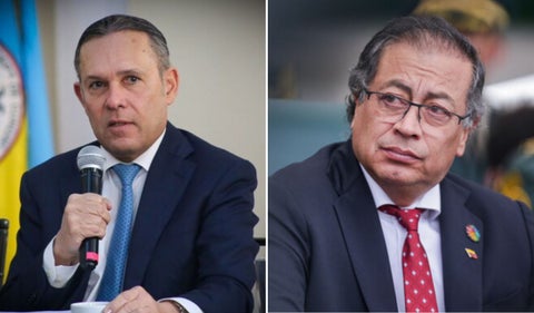 Efraín Cepeda y Gustavo Petro