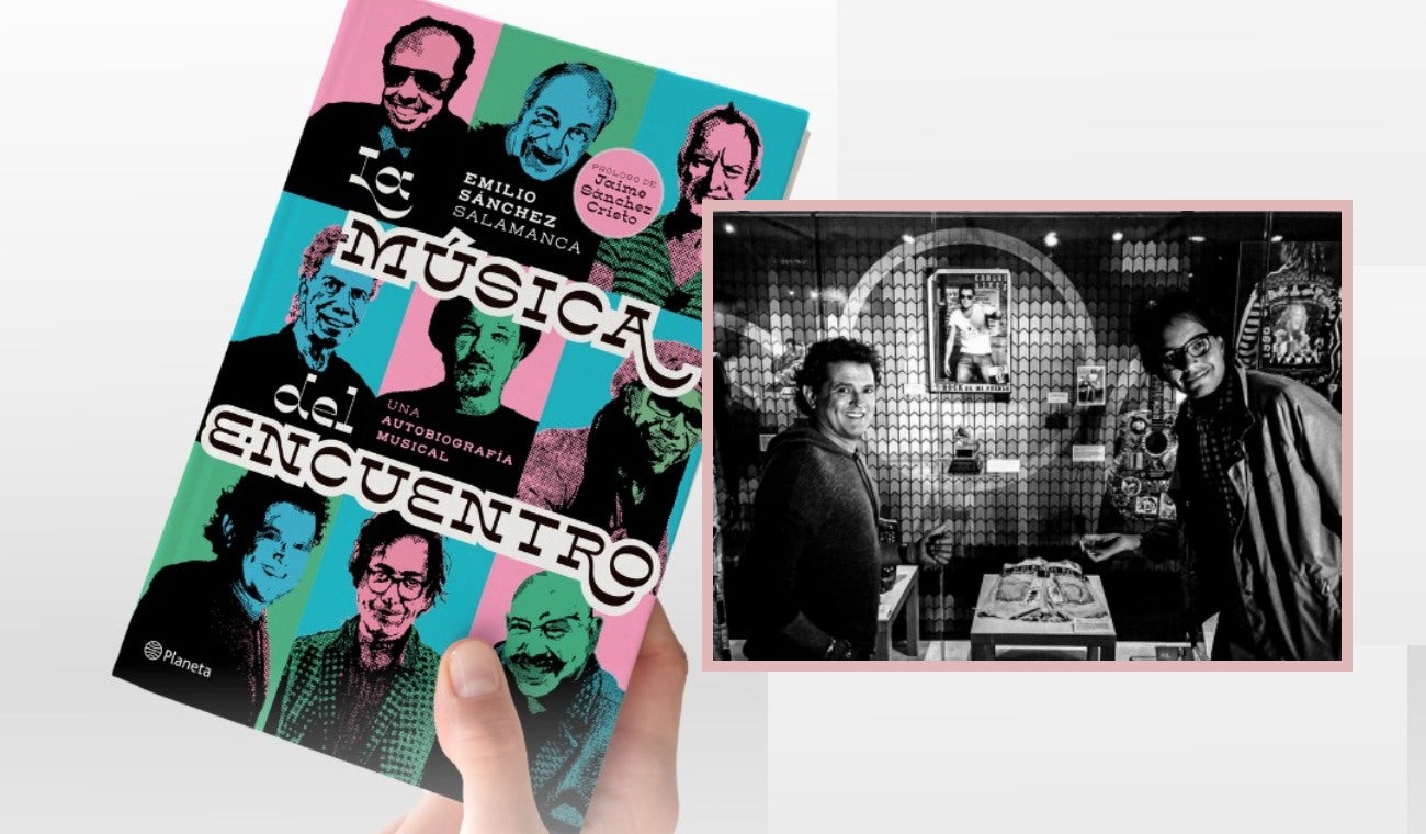 La música del encuentro, el primer libro de Emilio Sánchez