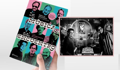 La música del encuentro, el primer libro de Emilio Sánchez