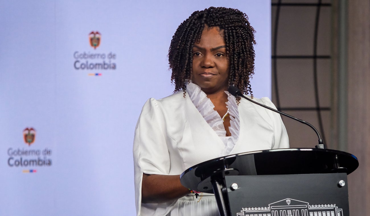 Francia Márquez, vicepresidenta de Colombia