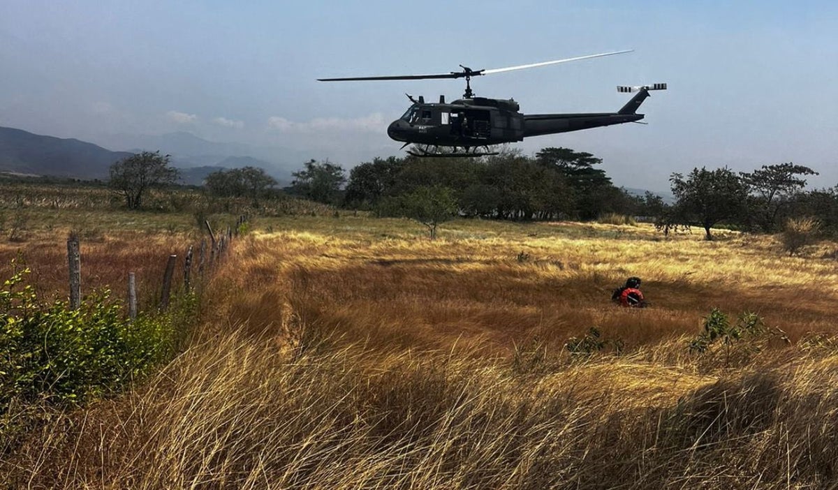 Helicóptero de la Fuerza Aérea