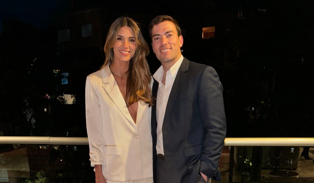 Gabriela Taafur y Esteban Santos