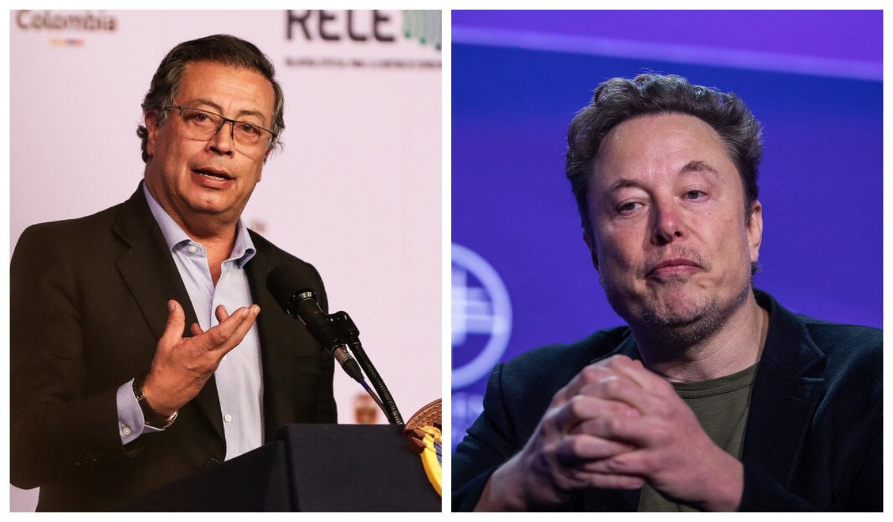 Gustavo Petro y Elon Musk