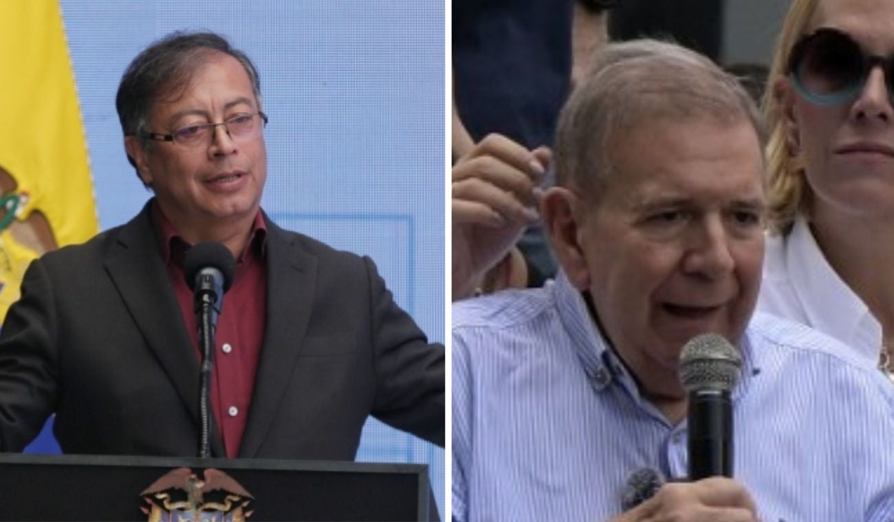 Gustavo Petro y Edmundo González