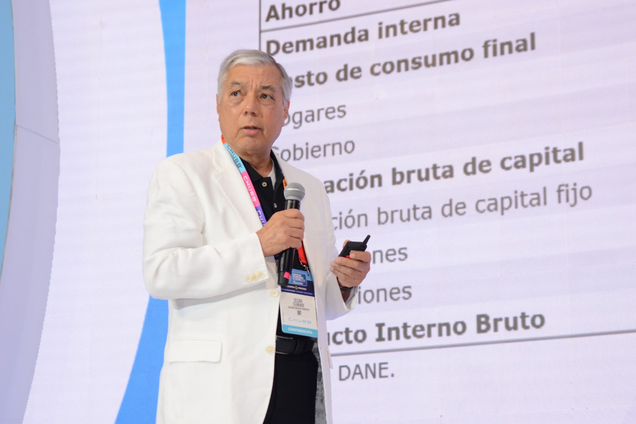 Superintendente Financiero, César Ferrari
