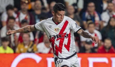 Piden a James titular en el Rayo Vallecano