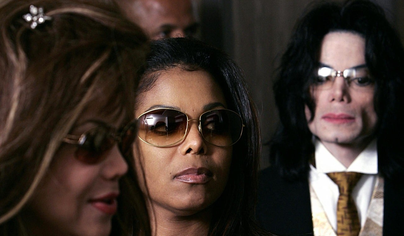 Janet Jackson y Michael Jackson, en 2005