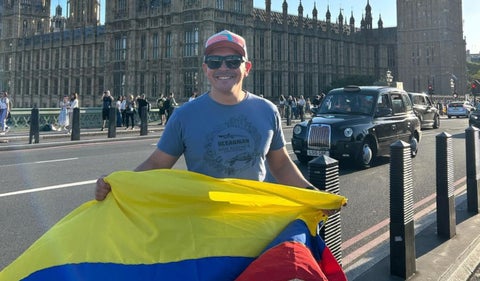 Juan Gabriel Acosta, el colombiano que cruzó nadando el canal de La Mancha