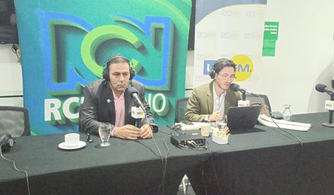 Juvenal Díaz Mateus, gobernador de Santander, destaca importancia de diálogos y tecnología para el agro.