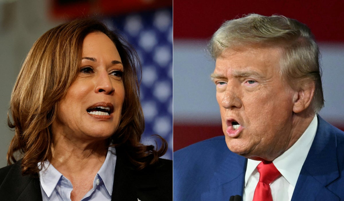 Kamala Harris y Donald Trump