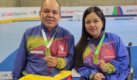 Leidy Chica y Edilson Chica: Paralímpicos