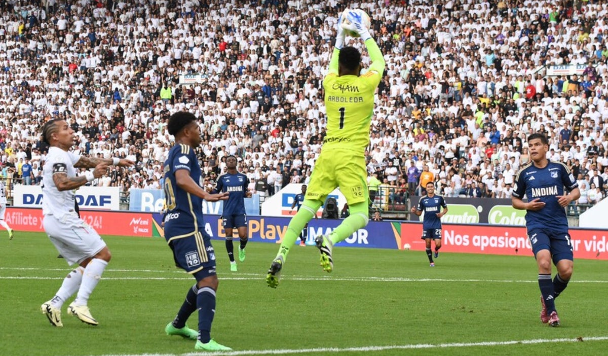 Empate 1-1 entre Once Caldas y Millonarios en la Liga
