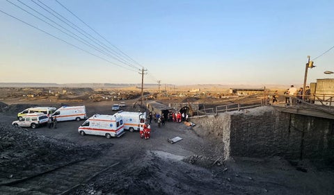 Trágica explosión en mina de carbón en Irán deja más de 50 muertos y 20 heridos