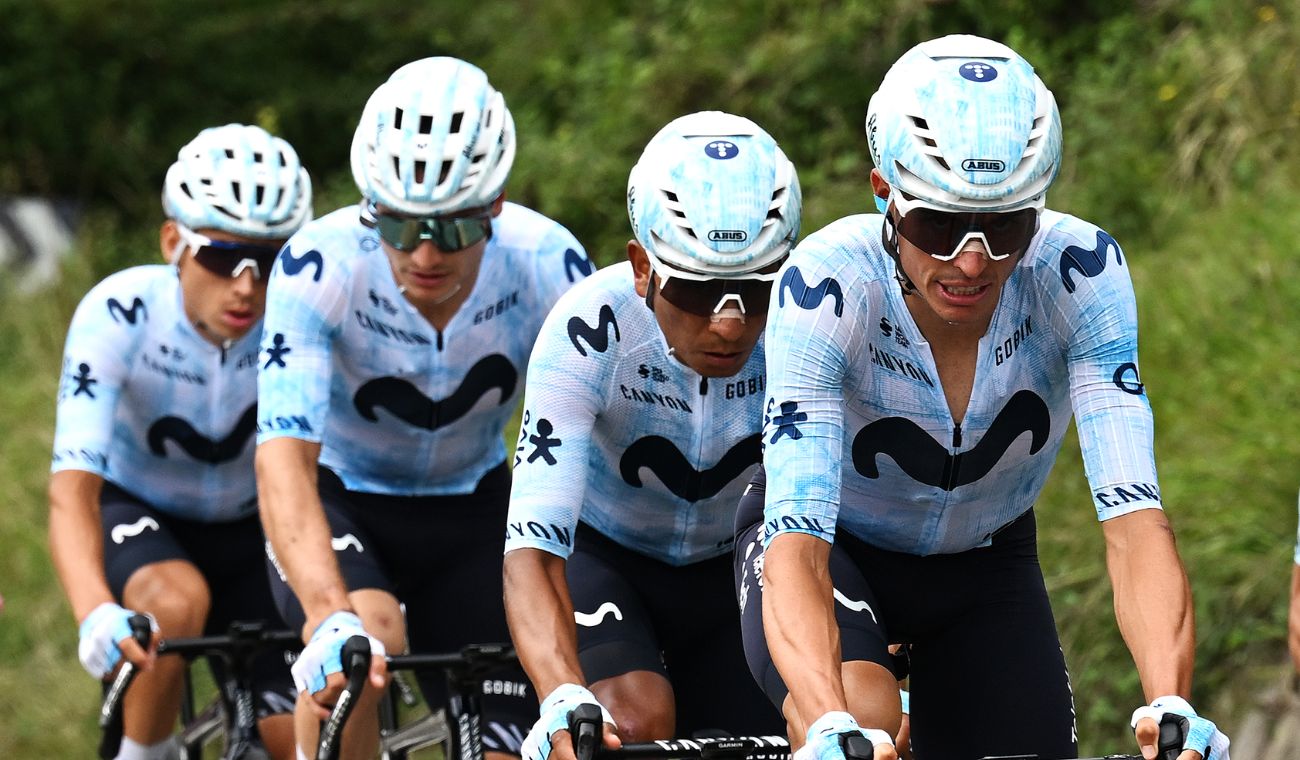 Nairo Quintana en la Vuelta a España 2024