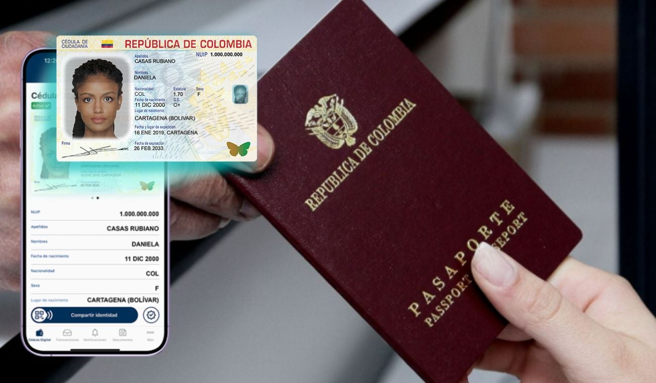 Pasaporte y cédula digital