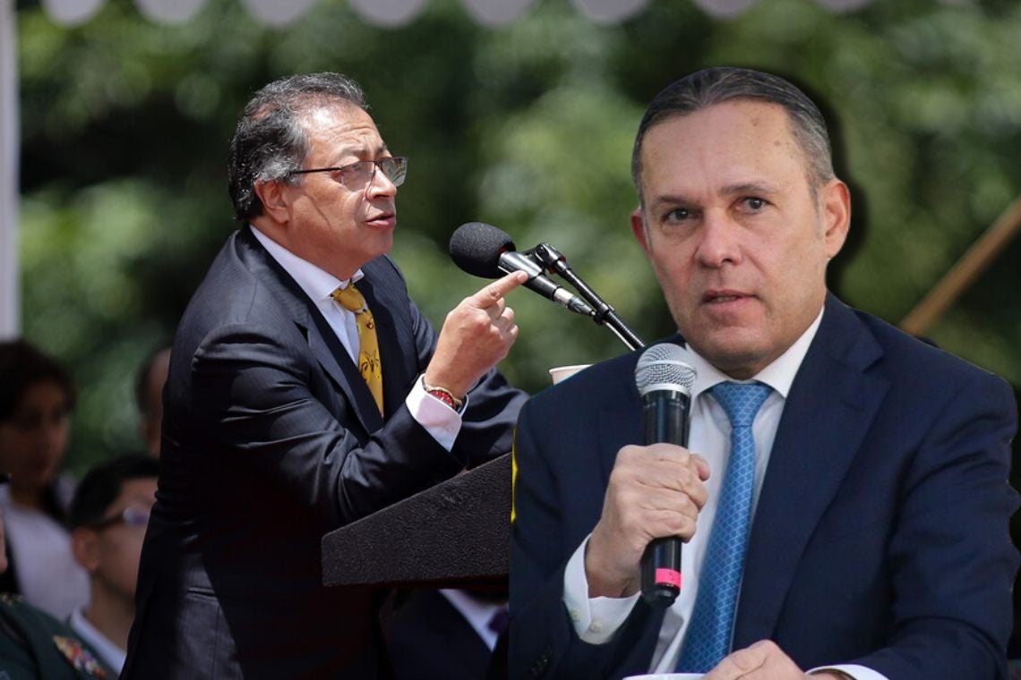 Gustavo Petro y Efraín Cepeda