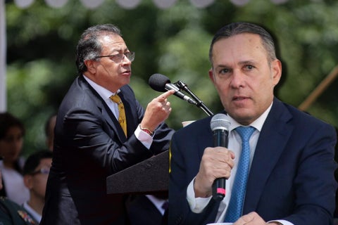 Gustavo Petro y Efraín Cepeda