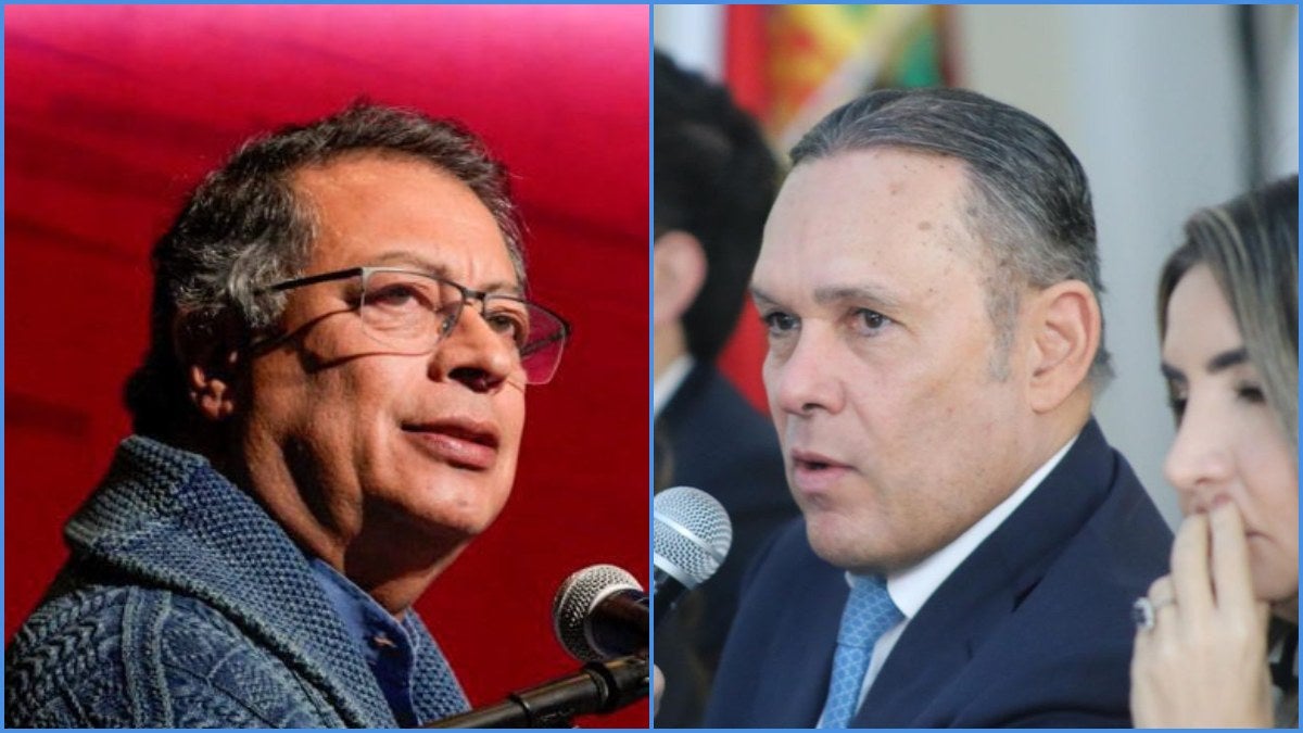 Gustavo Petro y Efraín Cepeda.