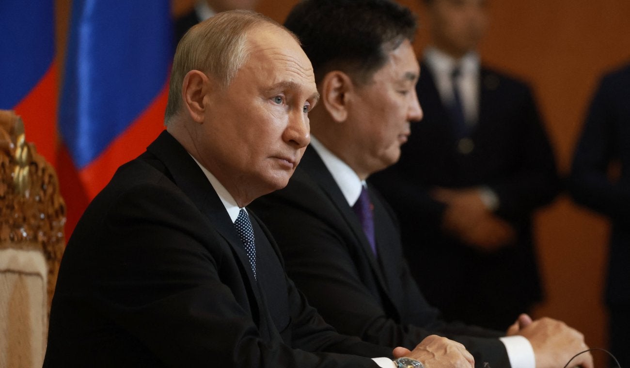 Vladimir Putin Mongolia