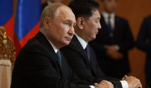 Vladimir Putin Mongolia