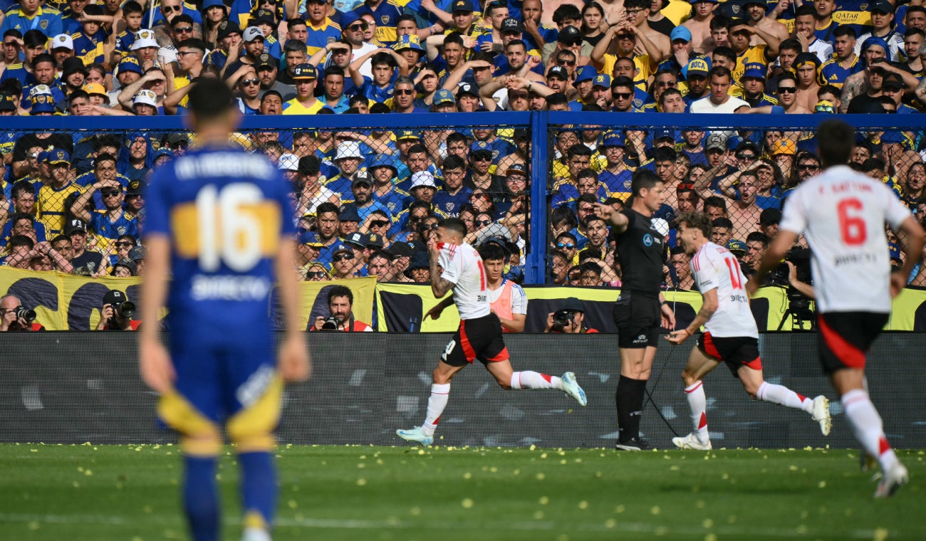River Plate derrotó a Boca Juniors por 1-0 en el superclásico del fútbol argentino