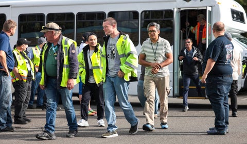 Trabajadores de Boeing entran en paro