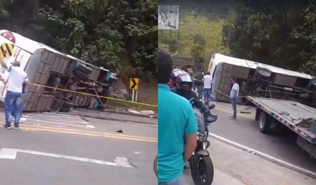 Trágico accidente en la vía Bogotá-La Mesa deja cinco muertos y 23 heridos