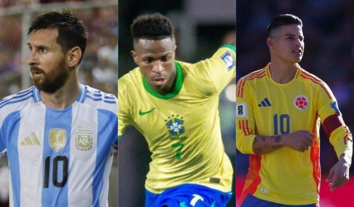 Argentina Brasil y Colombia