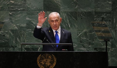 El primer ministro israelí promete vencer a los enemigos en la víspera del aniversario del ataque de Hamás