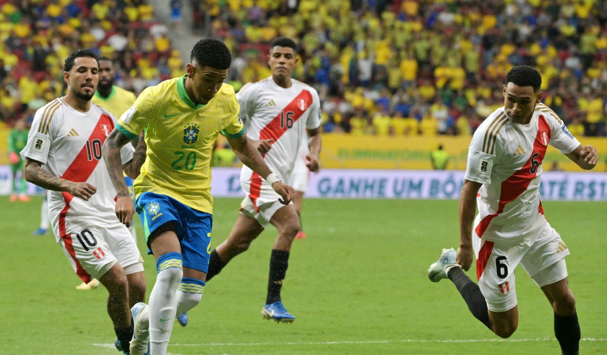 Brasil vence a Perú 4-0 en las eliminatorias rumbo al Mundial 2026