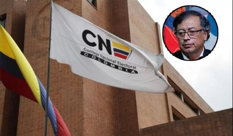 CNE y Gustavo Petro