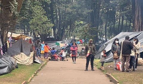 Comunidad emberá en Bogotá