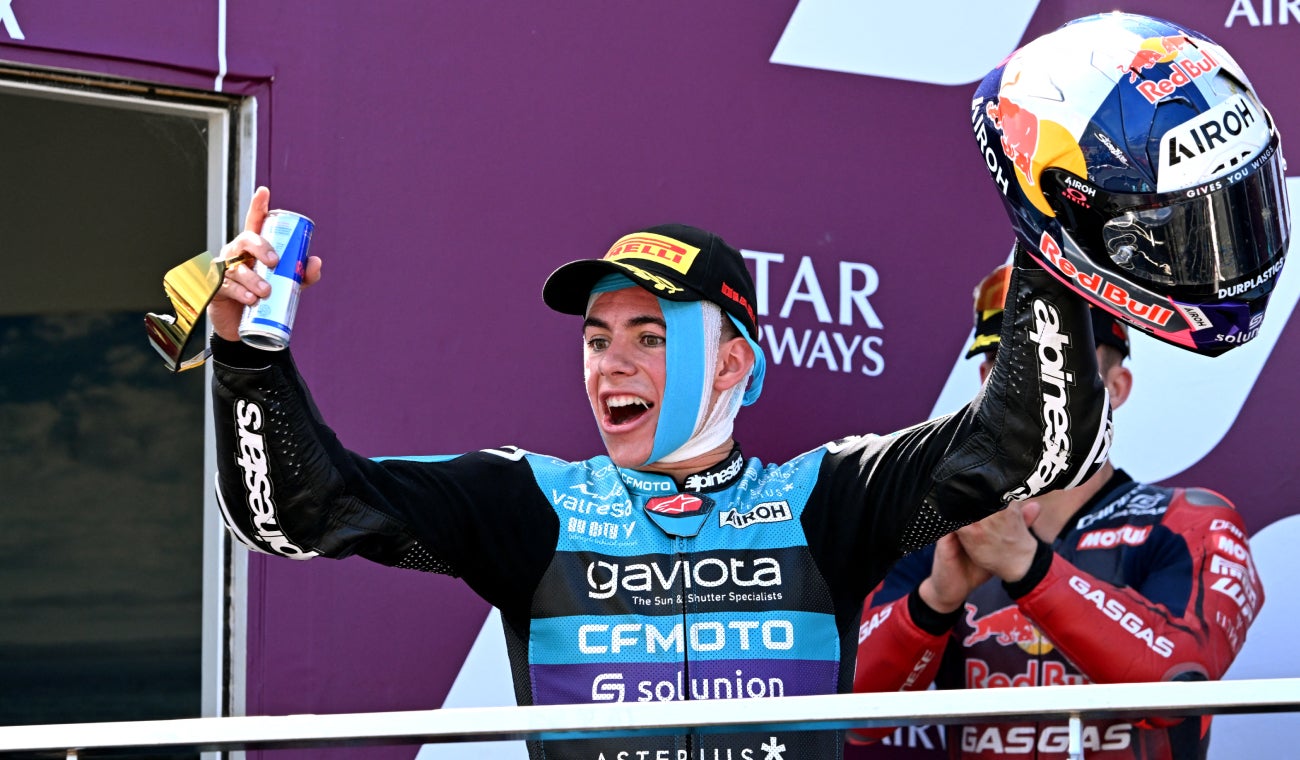 David Alonso, campeón de Moto3, se prepara para el Gran Premio de Malasia 2024 en el desafiante Circuito Internacional de Sepang.