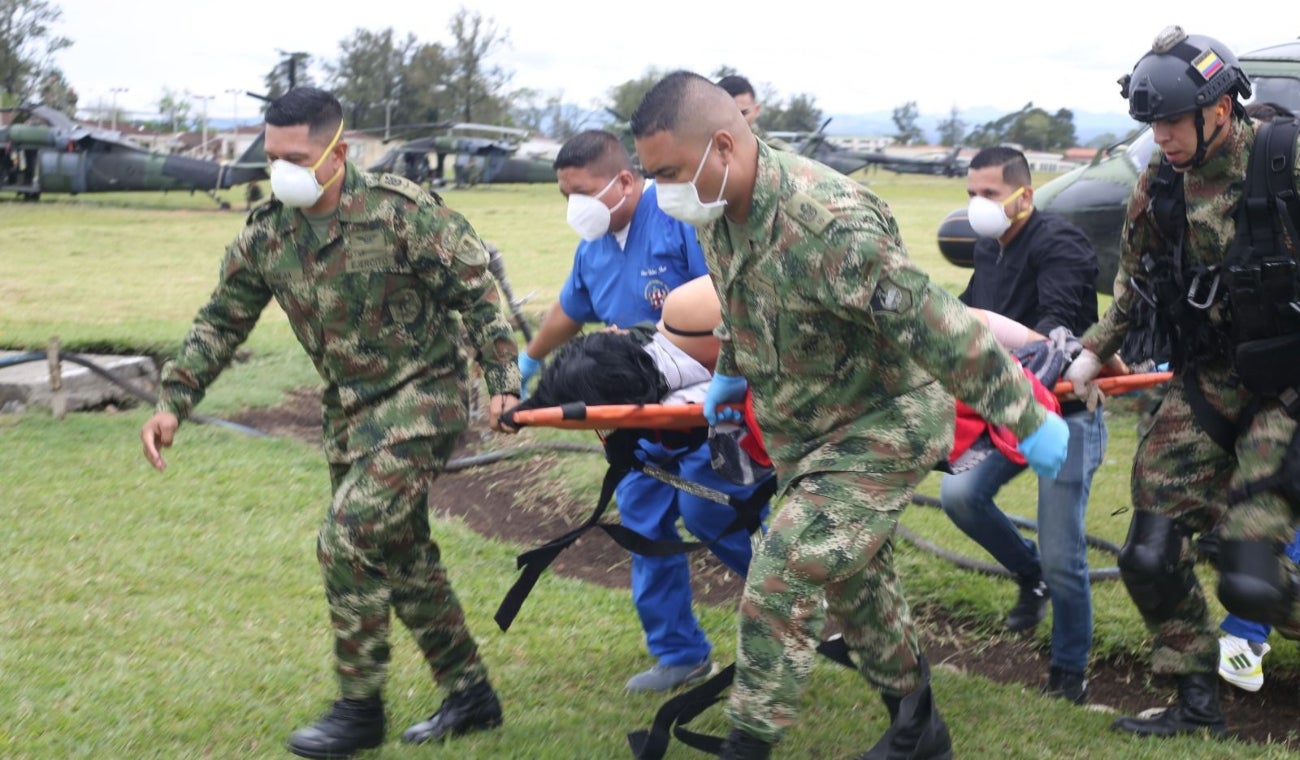 Referencia combates entre disidencias y Ejército